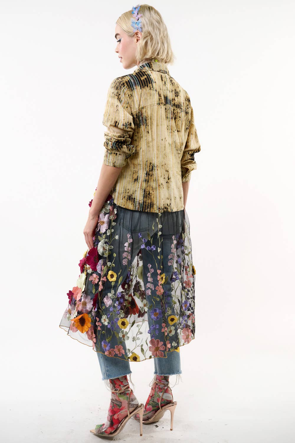 Valencia Maxi Shirt: Oxidized Black