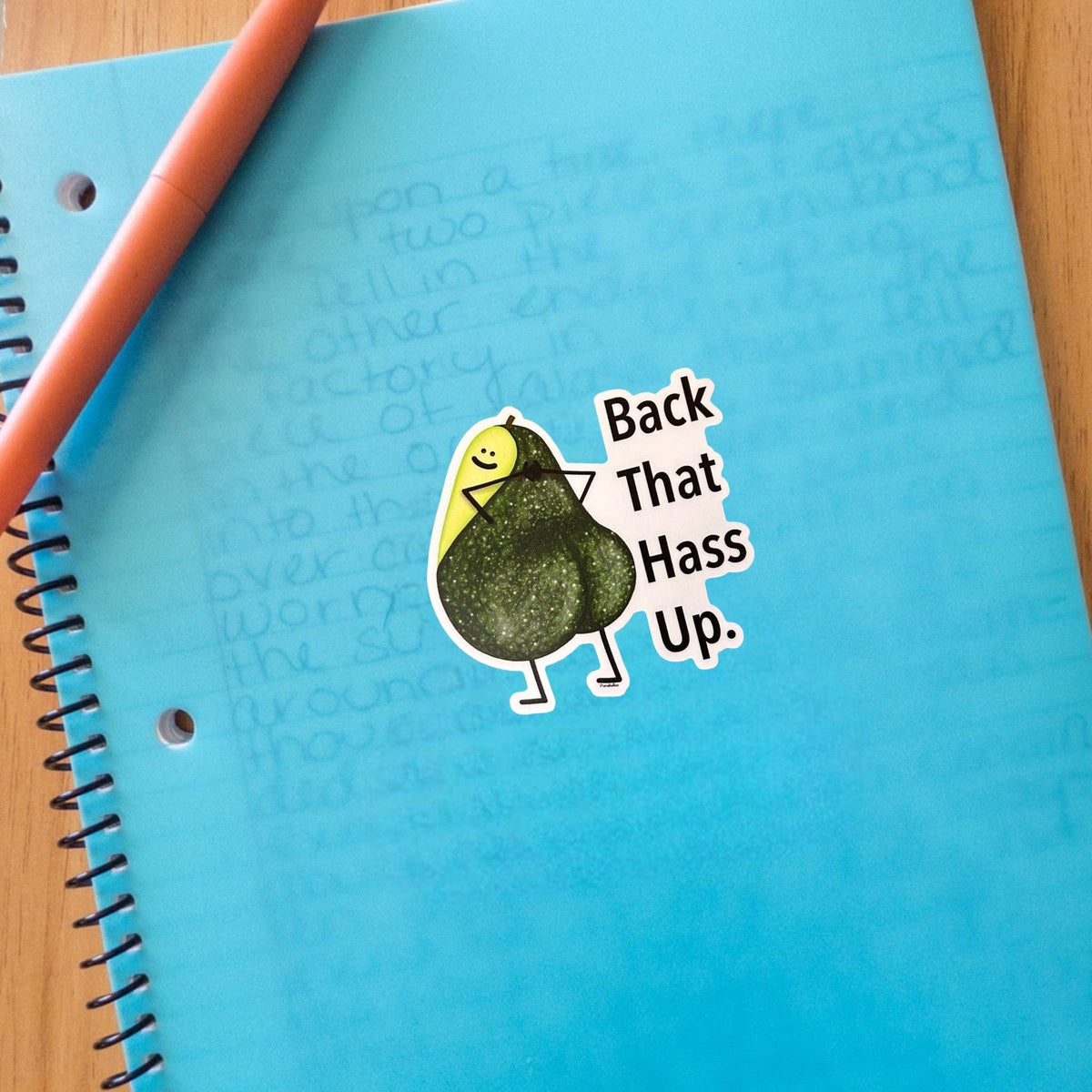 Back That Hass Up 3" Vinyl Sticker