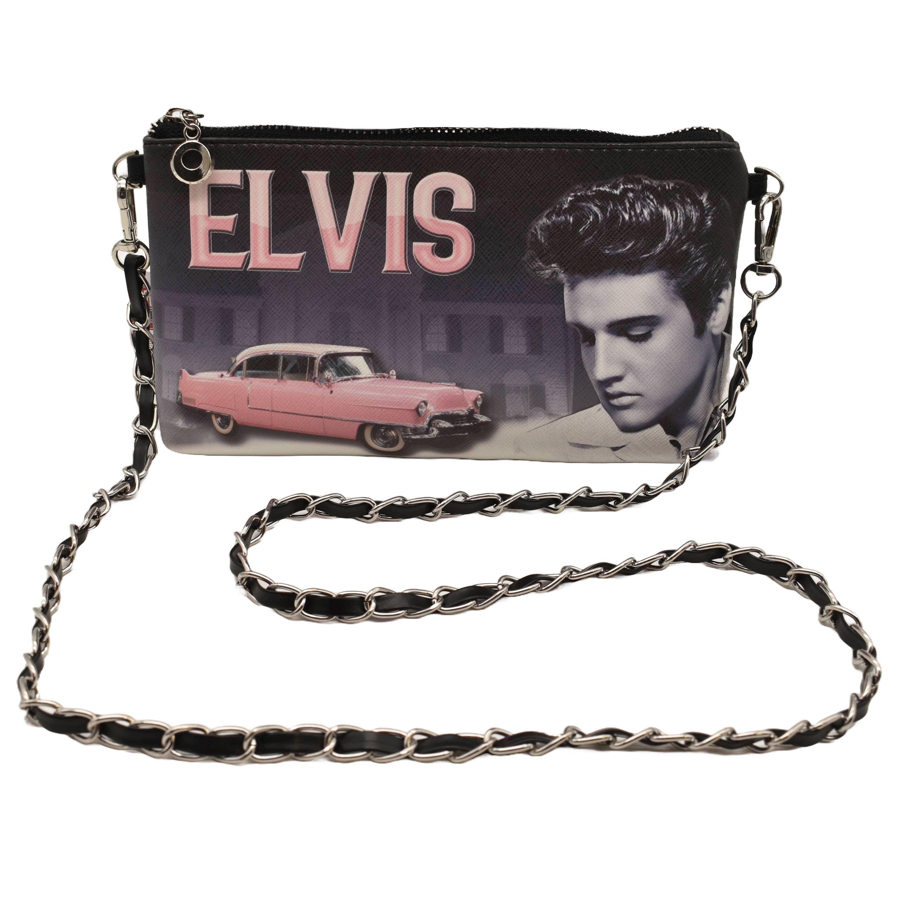 Elvis Purse - Pink Caddy w/ Chain - Feelin' Memphis LLC