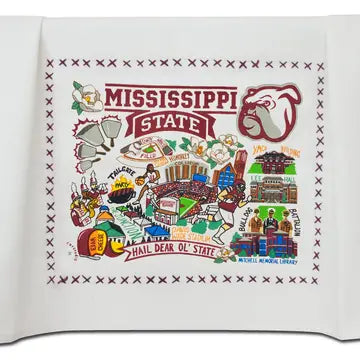 Dish Towels - Framed Embroidery Rick-Rack  (ALL AREAS)