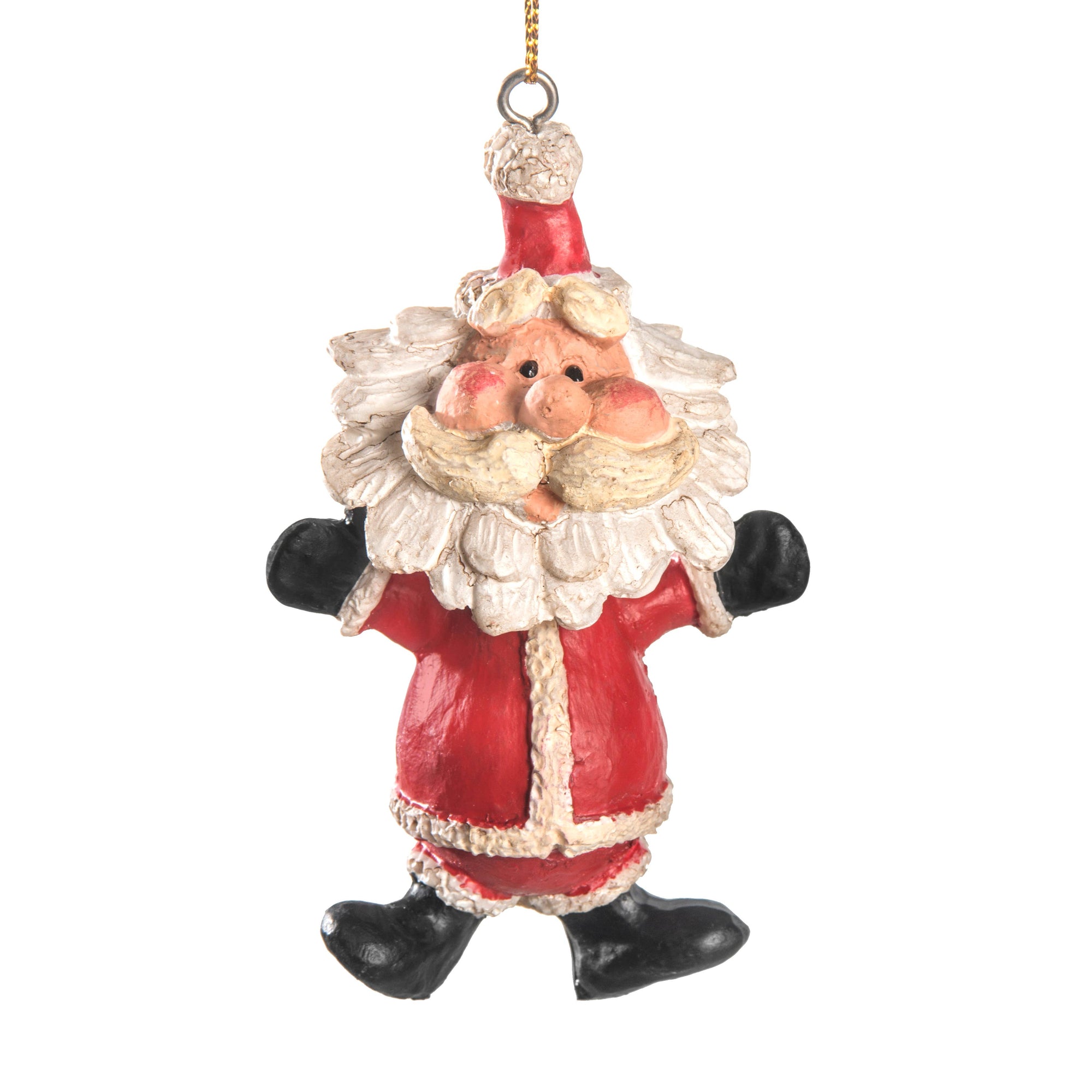 Santa W/Arms Out Christmas Ornament Bert Anderson