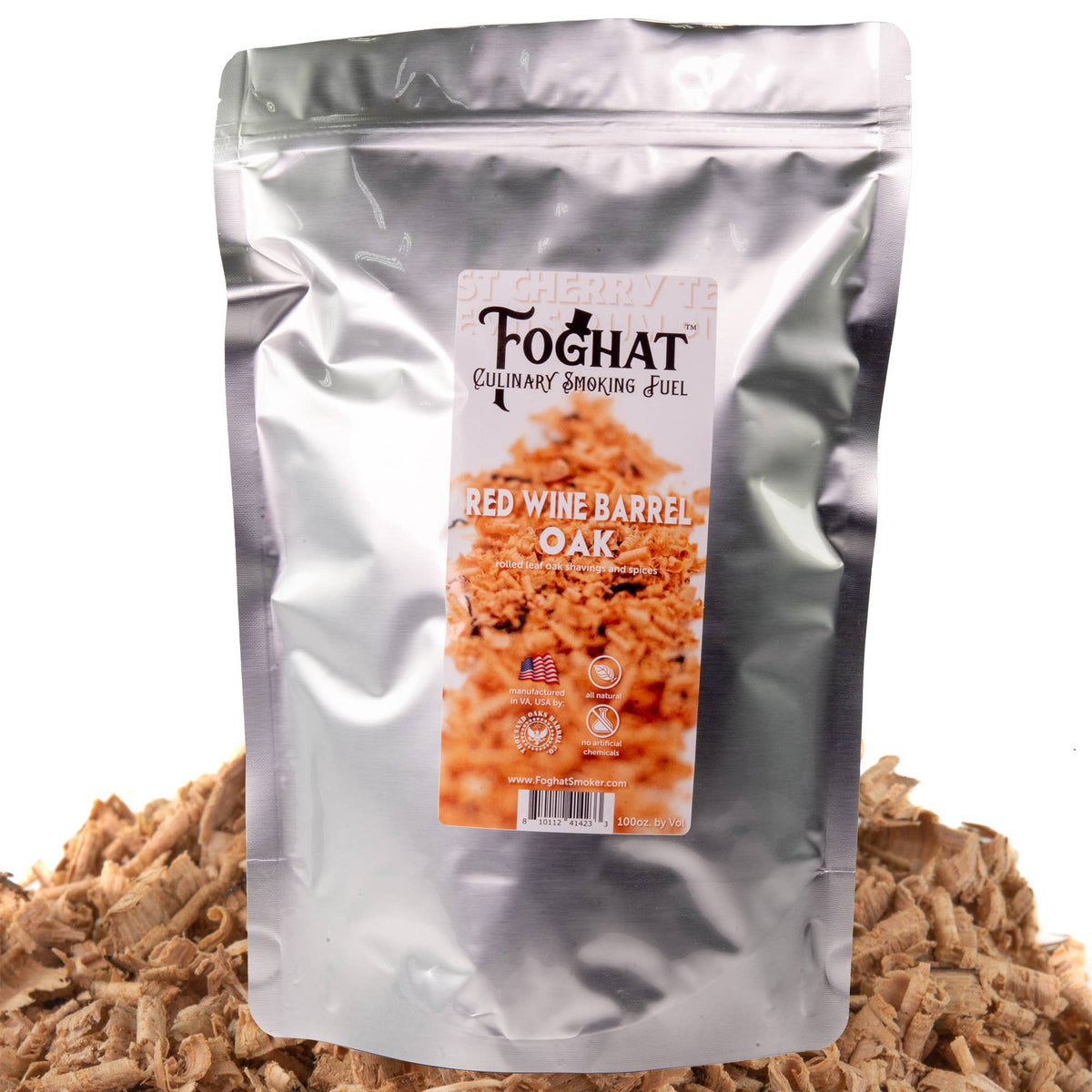 Red Wine Barrel Oak - Foghat Culinary Smoking Fuel