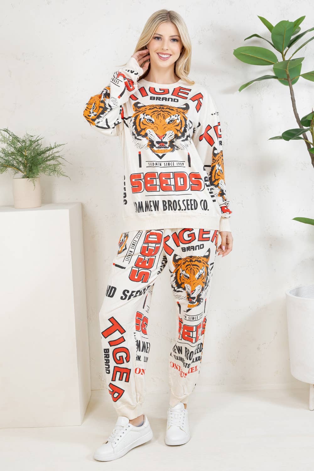 TIGER - COTTON SWEATSHIRT
