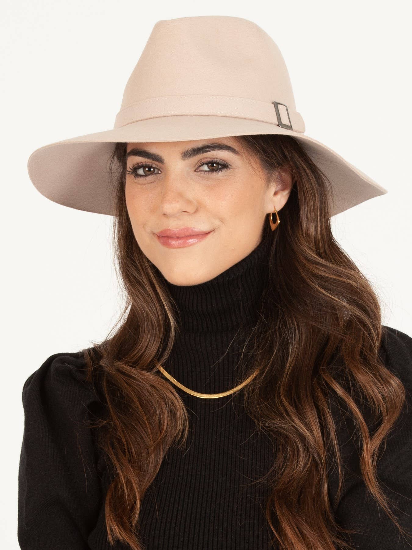 MARSEILLE WOOL FEDORA-BEIGE