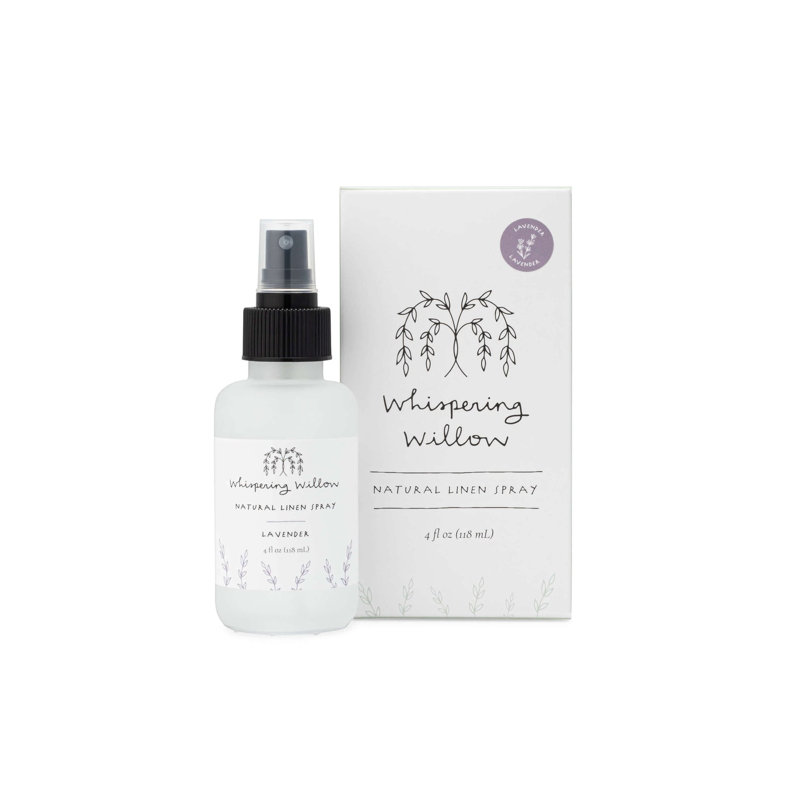 Lavender Linen Spray - 4oz Glass Bottle