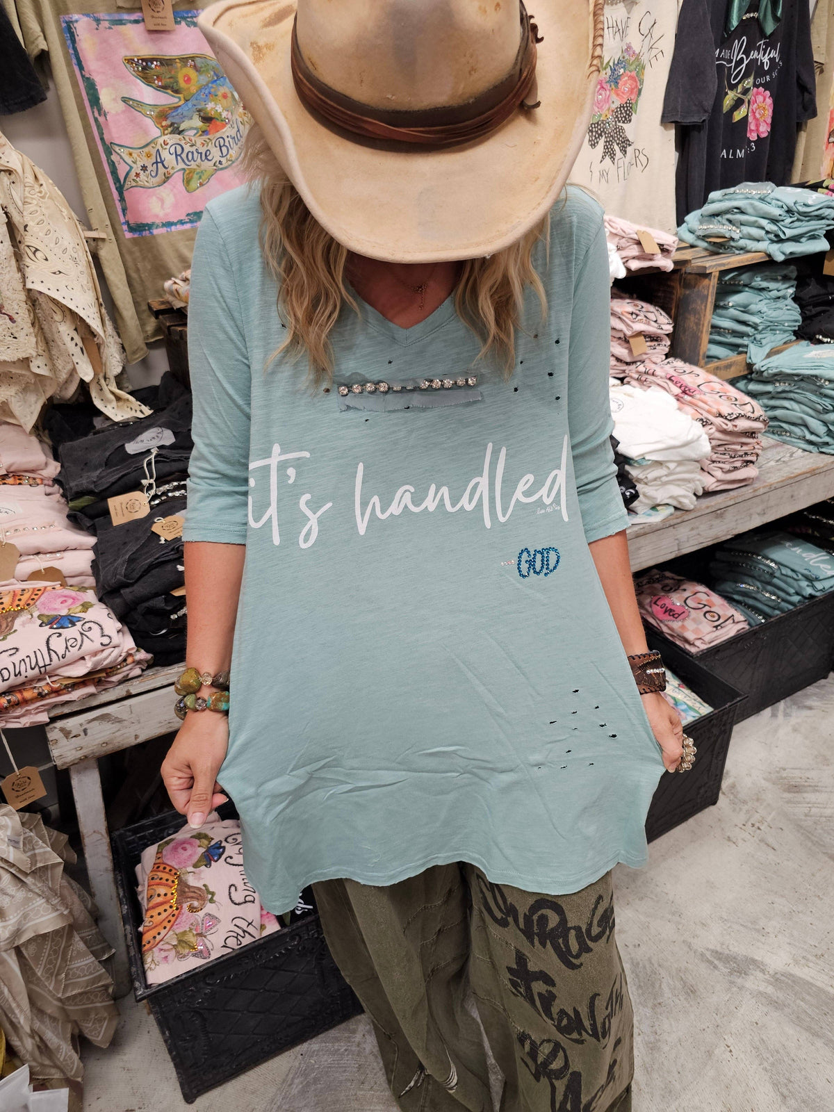 It's Handled Tattered Tee