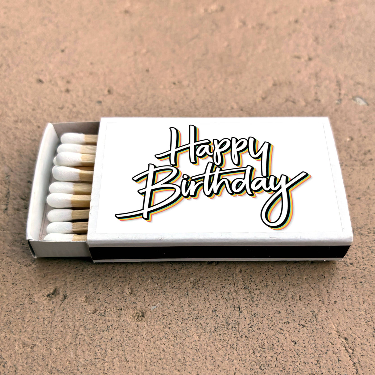Matches • Happy Birthday • Home Decor for Candles &amp; Incense