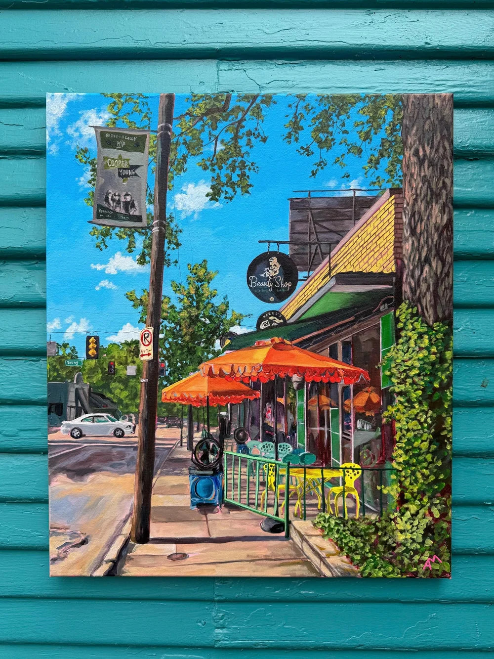 "The Beauty Shop" Print by Local Artist Allison McCommon