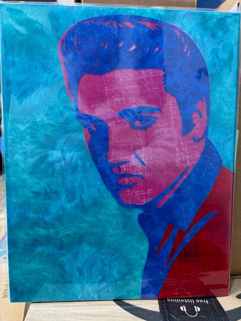 Elvis Fabric Silhouette : Local artist AnnaMade Designs