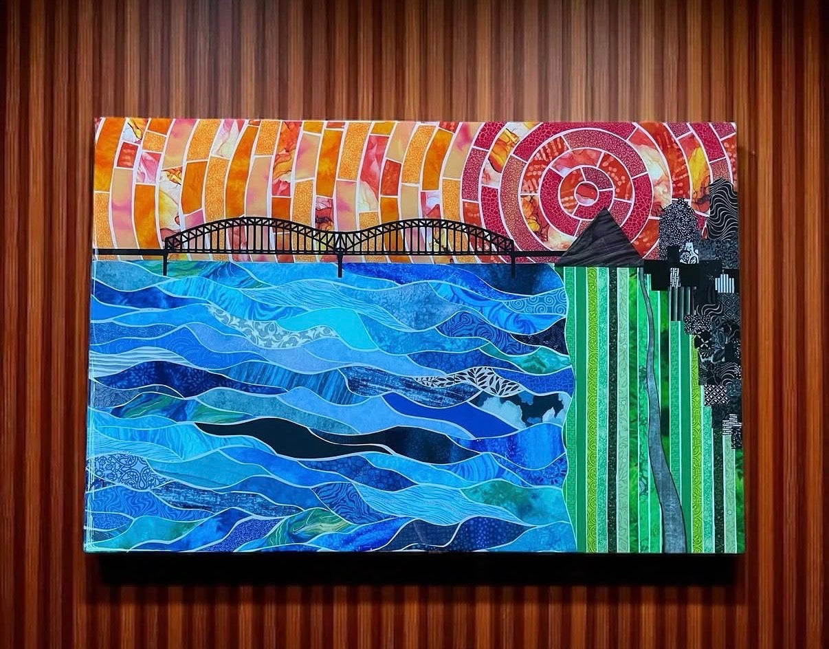 Road to Memphis by Local Artist AnnaMade Designs