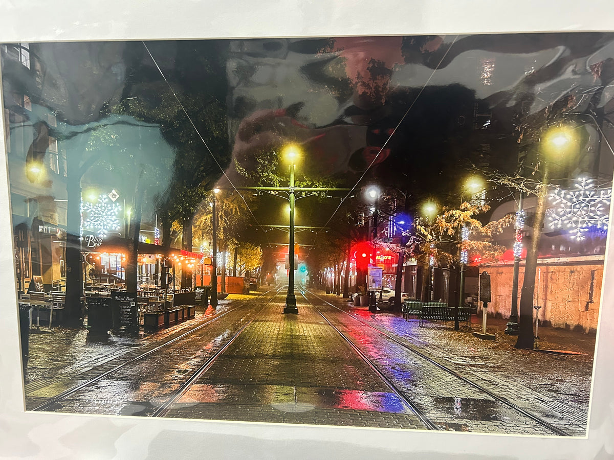 168 Main St. Mall in the Fog