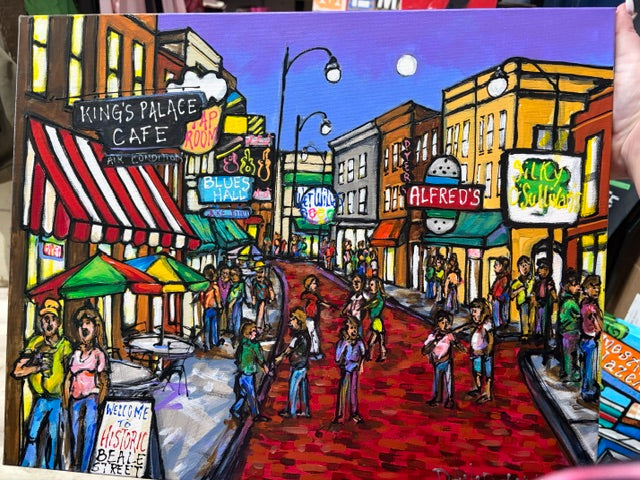 "Beale Street #24" Original by David Lynch