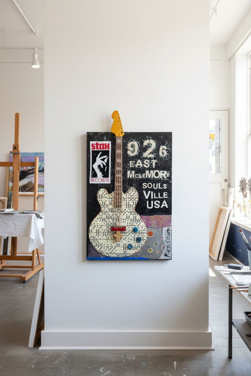 "STAX" ORGINAL painting by local Memphian Ron Olson