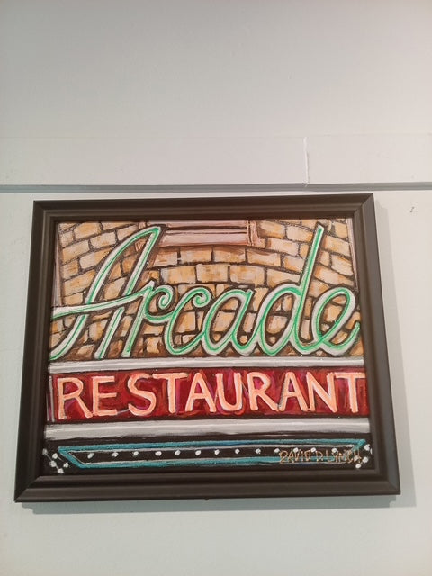 "Arcade #1" Original by David Lynch