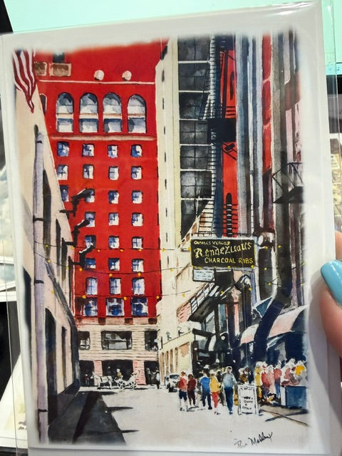 Memphis Greeting Cards By Local Artist Ben Madden