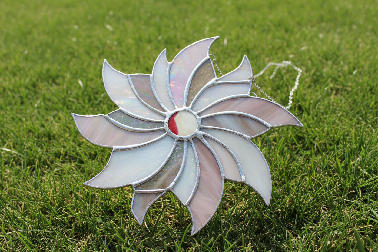 Flower Stained Glass  By Local Art Tonya Lynn