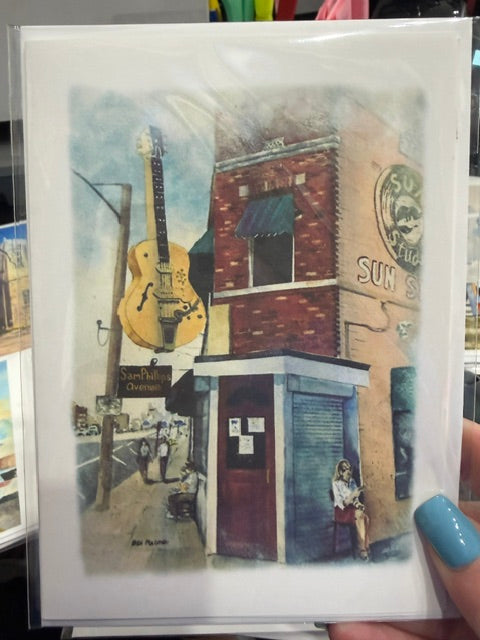 Memphis Greeting Cards By Local Artist Ben Madden