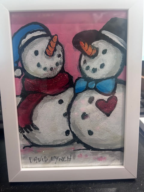 "Snow Couple" Originals by David Lynch #8
