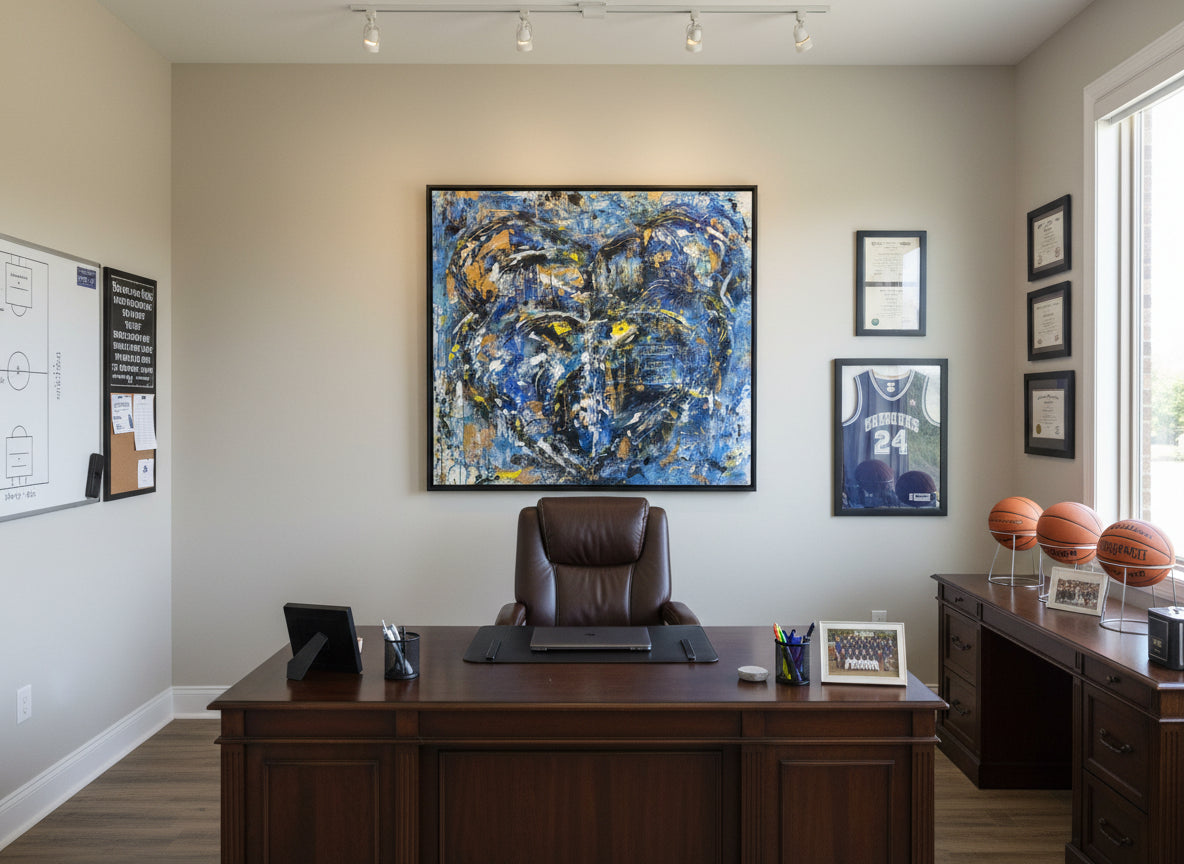 "Memphis Grizzle in Gold" Original by Local Jade Miller