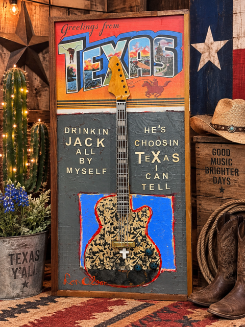 "He's Choosen Texas" Original painting by local Memphian Ron Olson