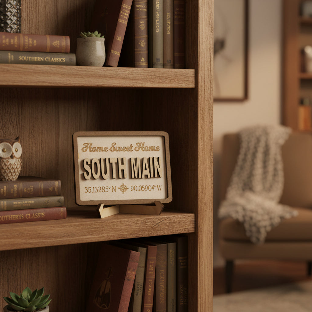 South Main Magnet - Home Sweet Home Mini Sign