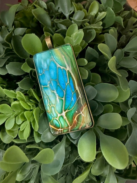 Multi-Color Pendants- by Local Memphis Artist Sandra Barrett