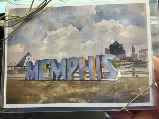 "901 Memphis" Greeting Cards By Local Artist Ben Madden