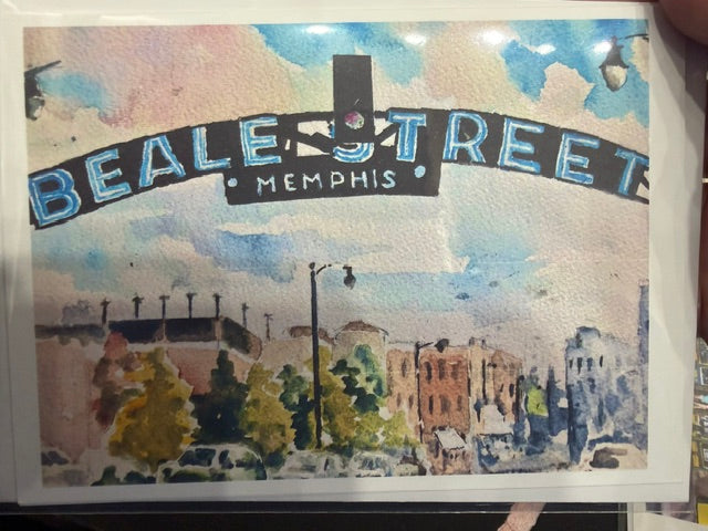 Memphis Greeting Cards By Local Artist Ben Madden
