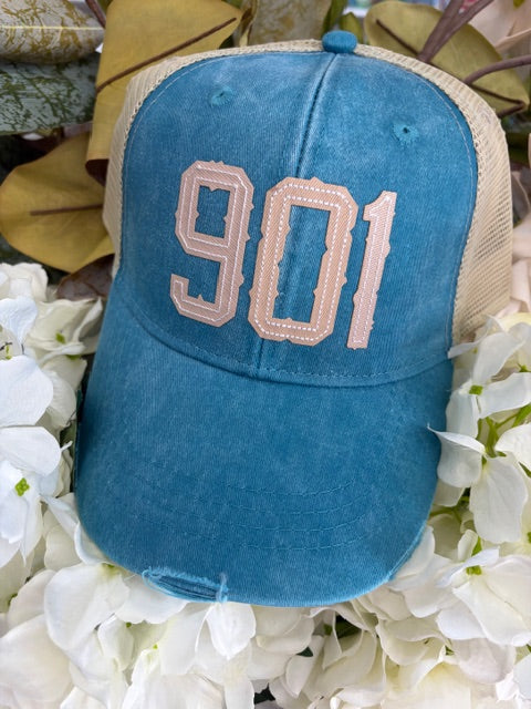 901 Area Code Trucker Hats