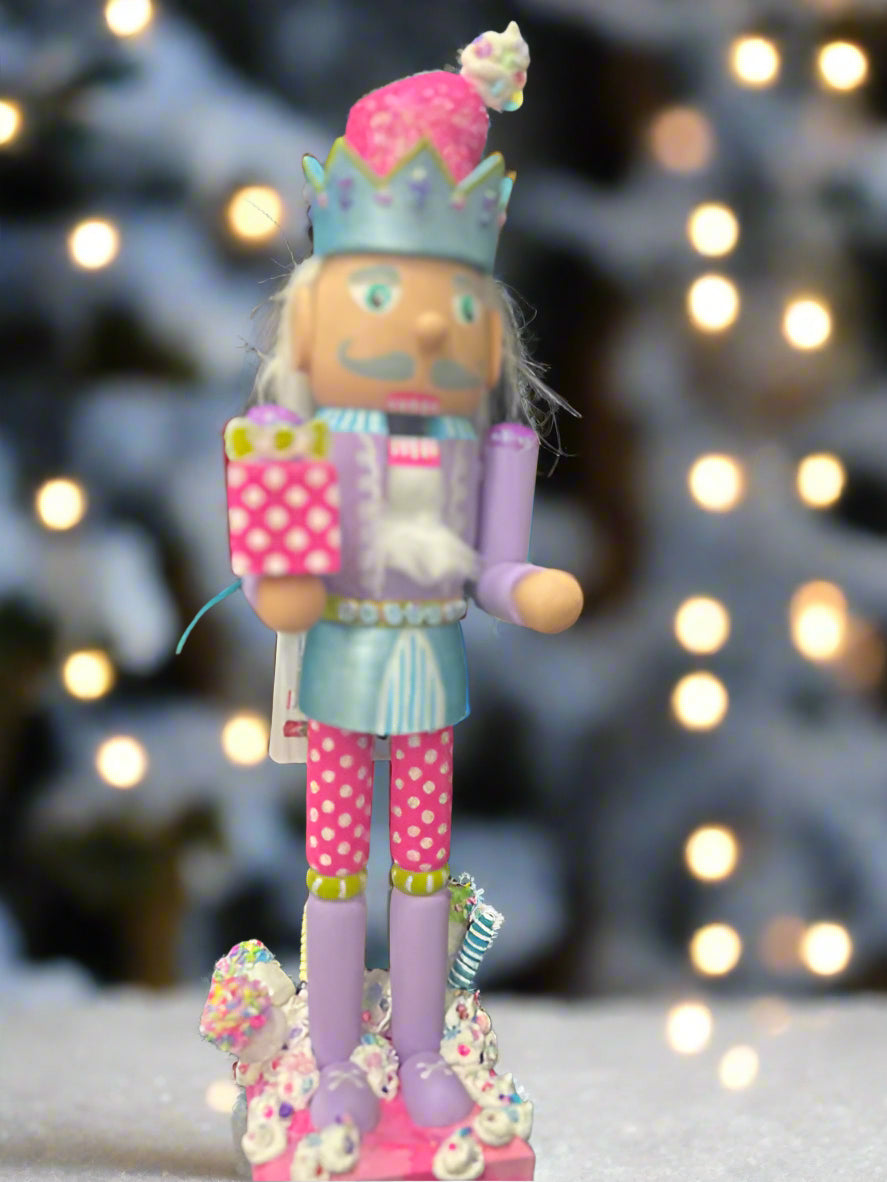Happy Pink Birthday Nutcracker
