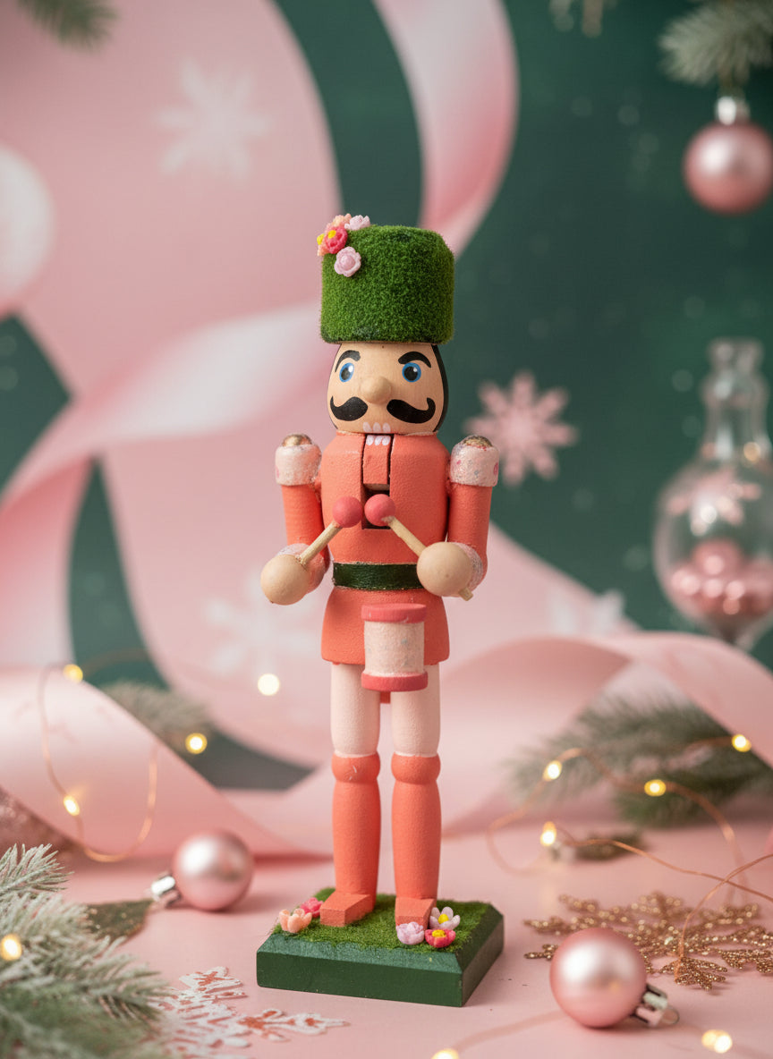 Flower 6&quot; Nutcracker by Local Kim Cook