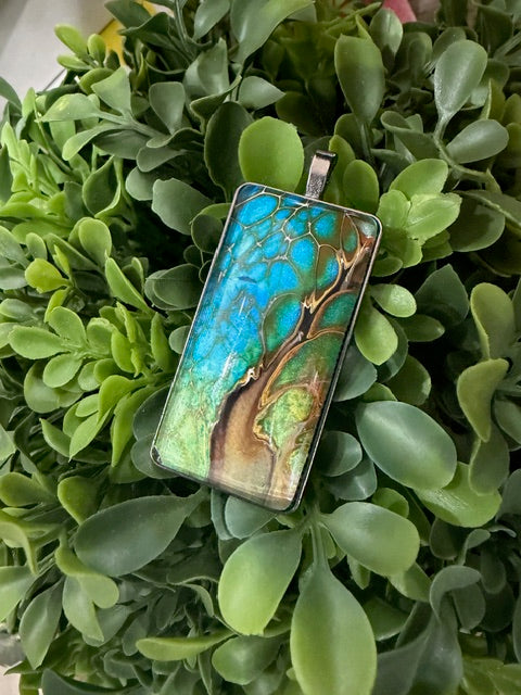 Multi-Color Pendants- by Local Memphis Artist Sandra Barrett