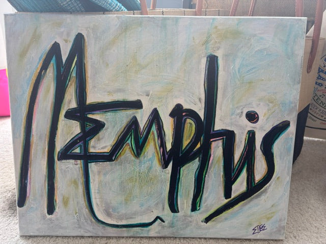 Memphis by local Artist Debra Edge