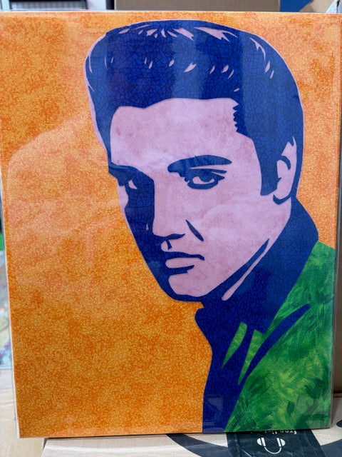 Elvis Fabric Silhouette : Local artist AnnaMade Designs