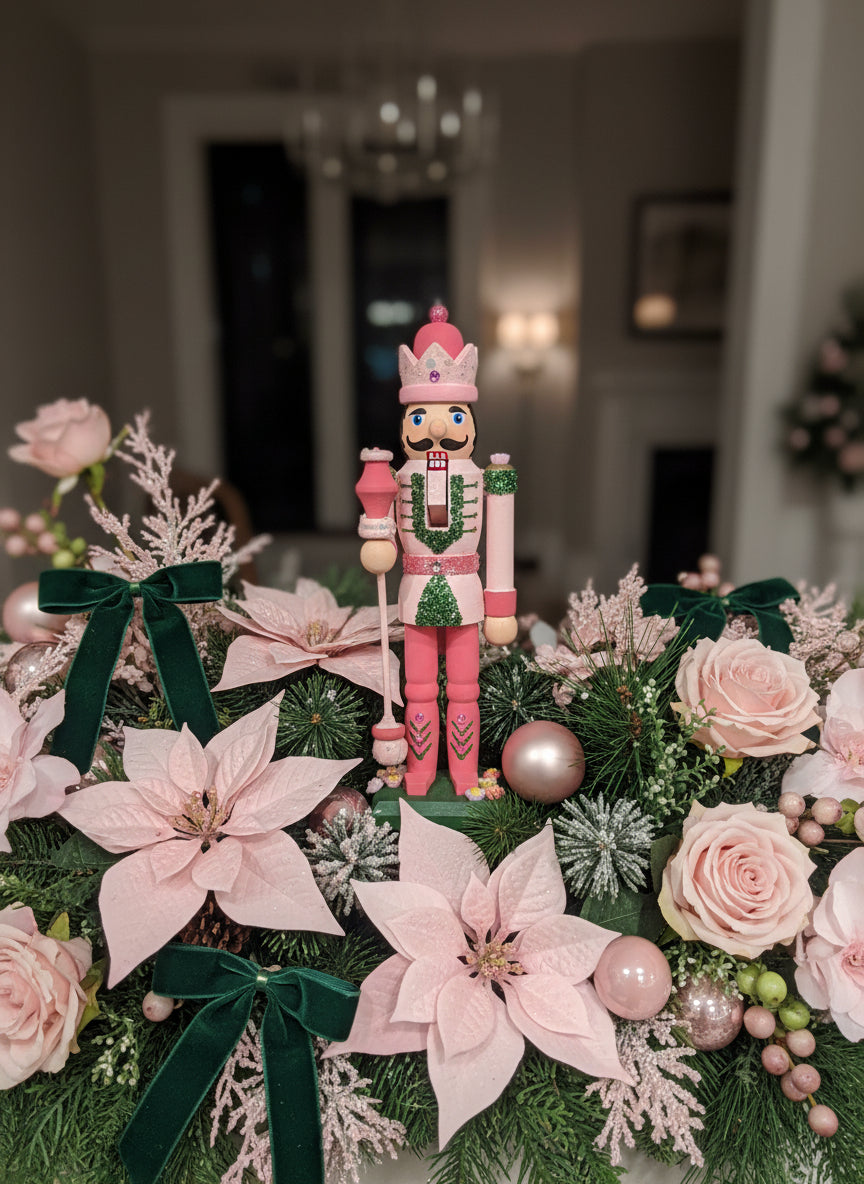 Flower 6&quot; Nutcracker by Local Kim Cook