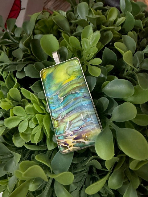 Multi-Color Pendants- by Local Memphis Artist Sandra Barrett