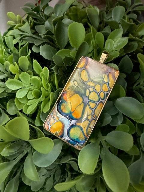 Multi-Color Pendants- by Local Memphis Artist Sandra Barrett