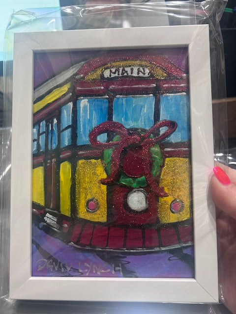 "Main St. Trolley" Originals by David Lynch