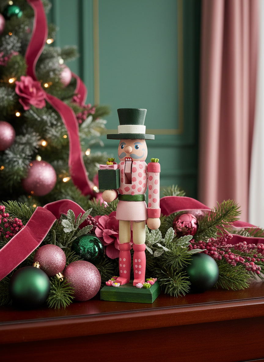 Flower 6&quot; Nutcracker by Local Kim Cook