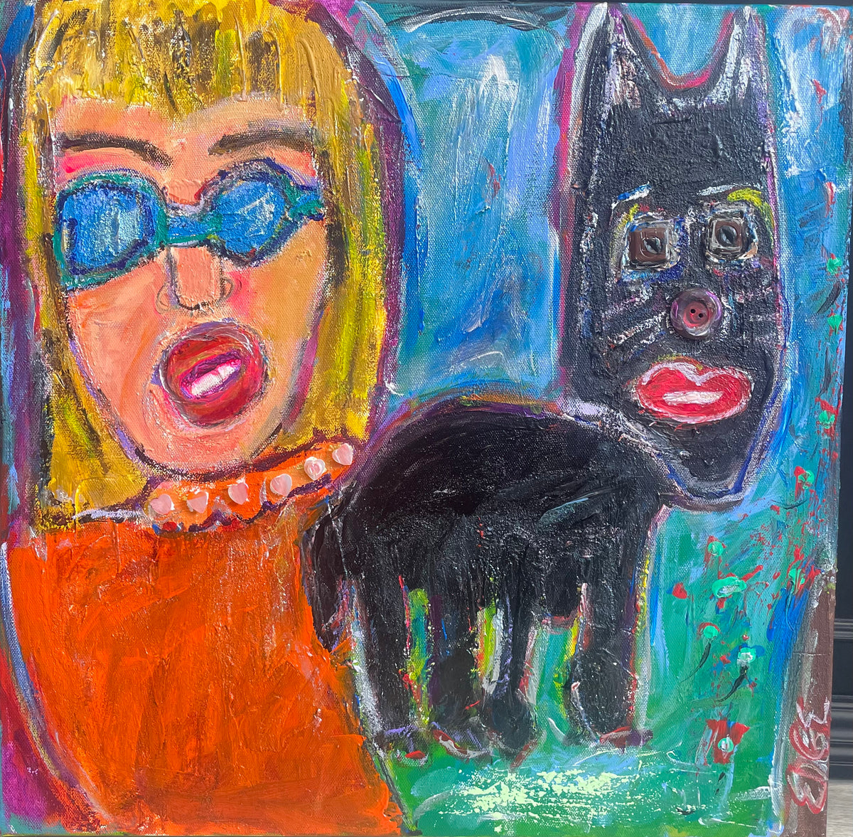 “Walking the Dog” by Debra Edge