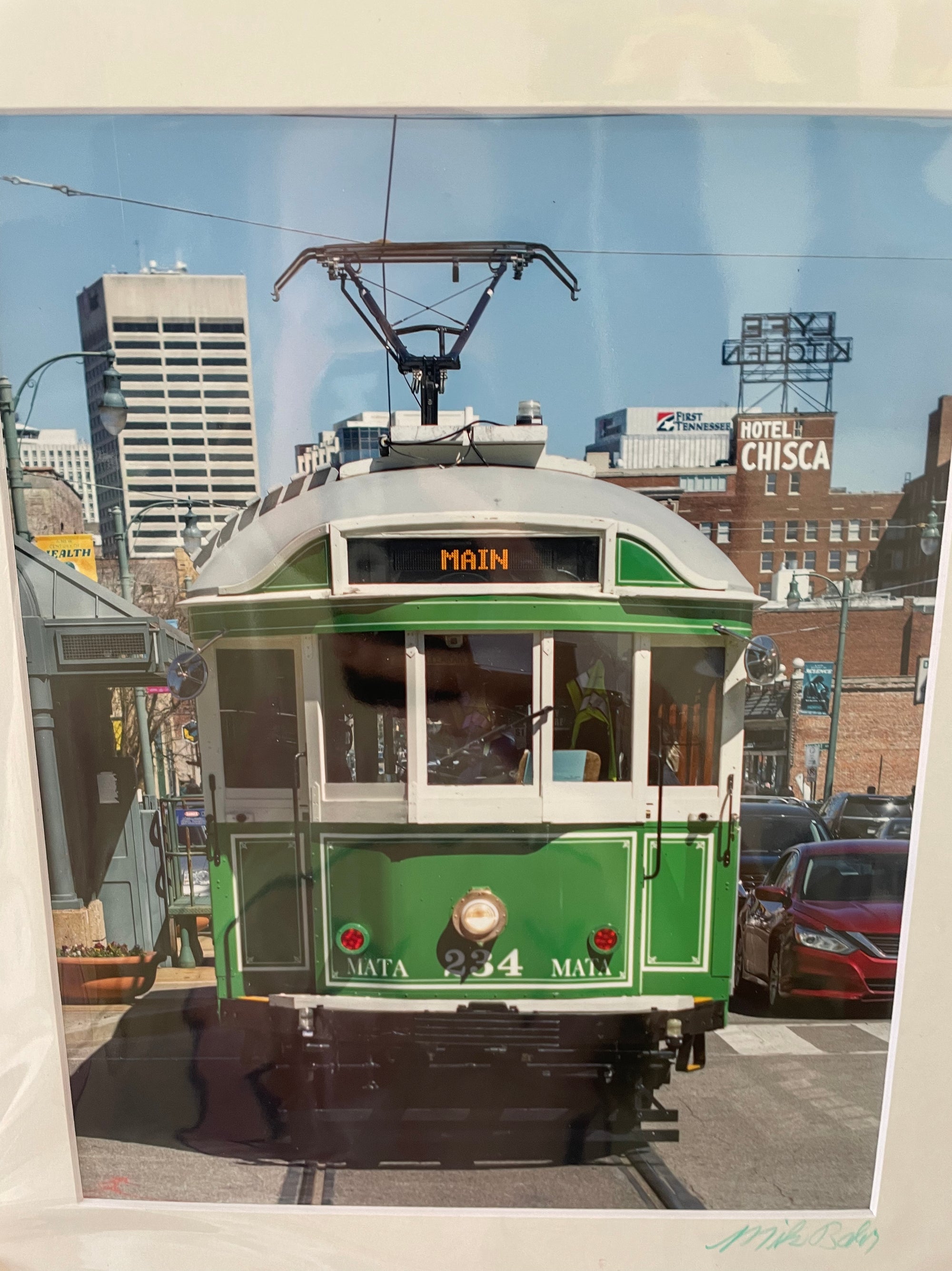 164 #234 Green Main St. Trolley Photograph by Mike Baber
