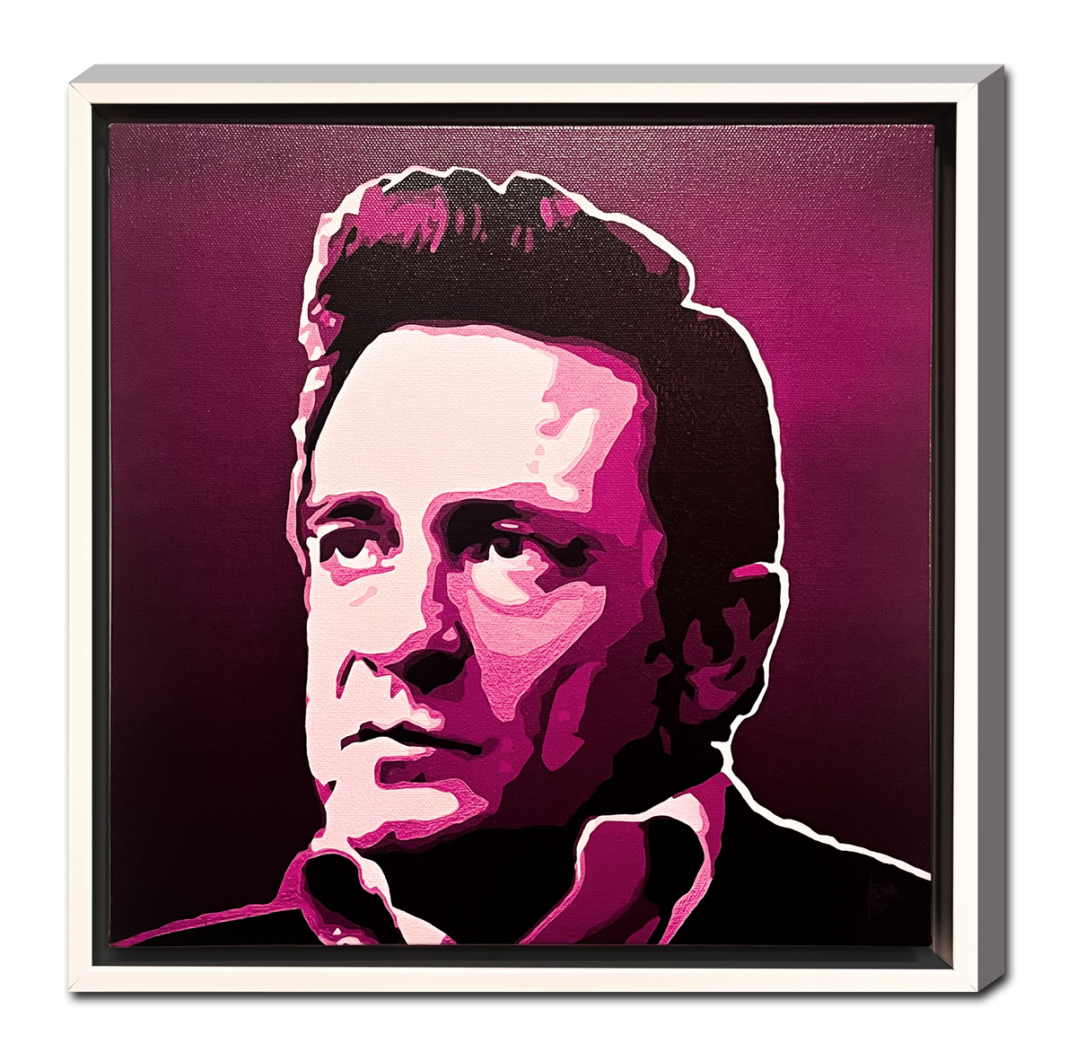 Johnny Cash Retro - Artwork by Jeremy Lewin, a local Memphis artist