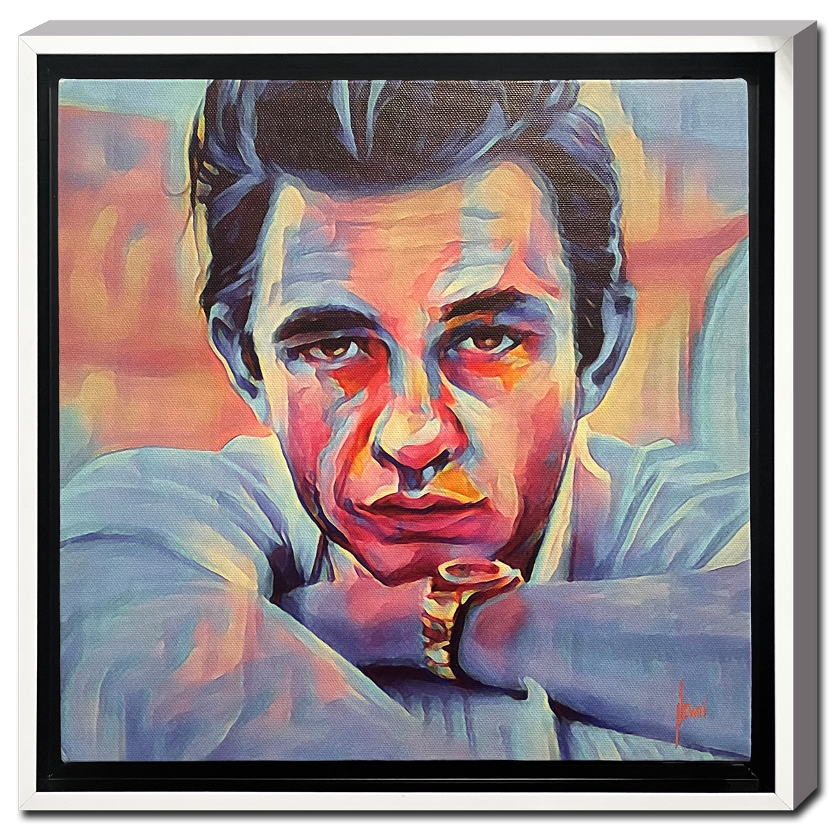 Johnny Cash #3- Artwork by Jeremy Lewin, a local Memphis artist