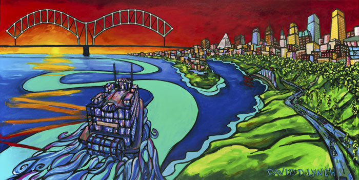 Print "It's Been a Lovely Cruise " by Local Artist David Lynch