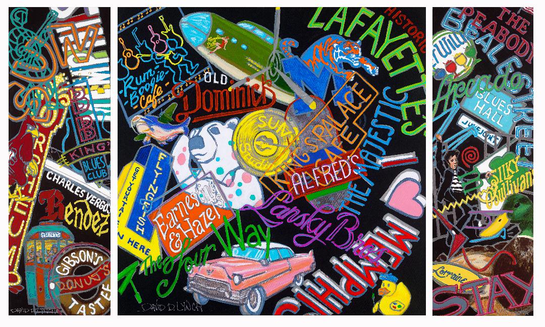 "Memphis Mojo" Print  by David Lynch