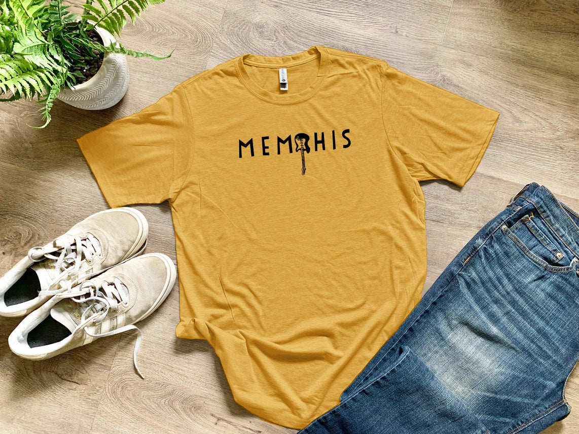 Memphis (Guitar) - Crew Tee - Multiple Color Options
