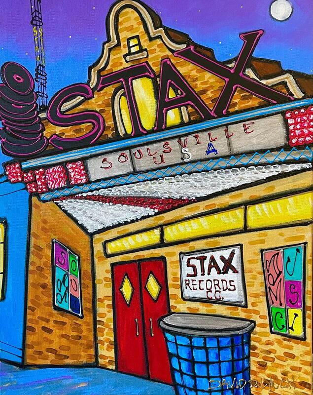 "STAX #11" Original by David Lynch