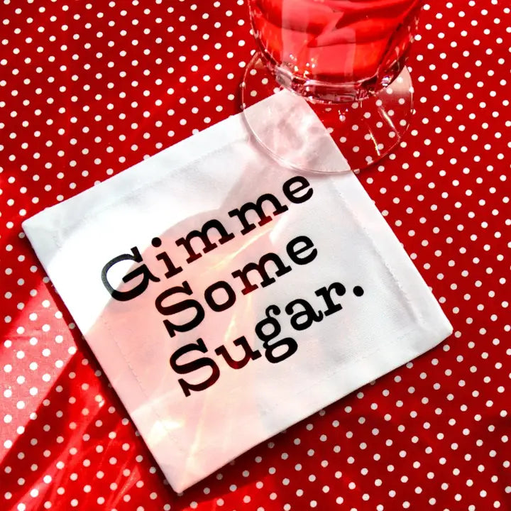 Cotton Coasters with Multiple Funny Classic Southern Sayings
