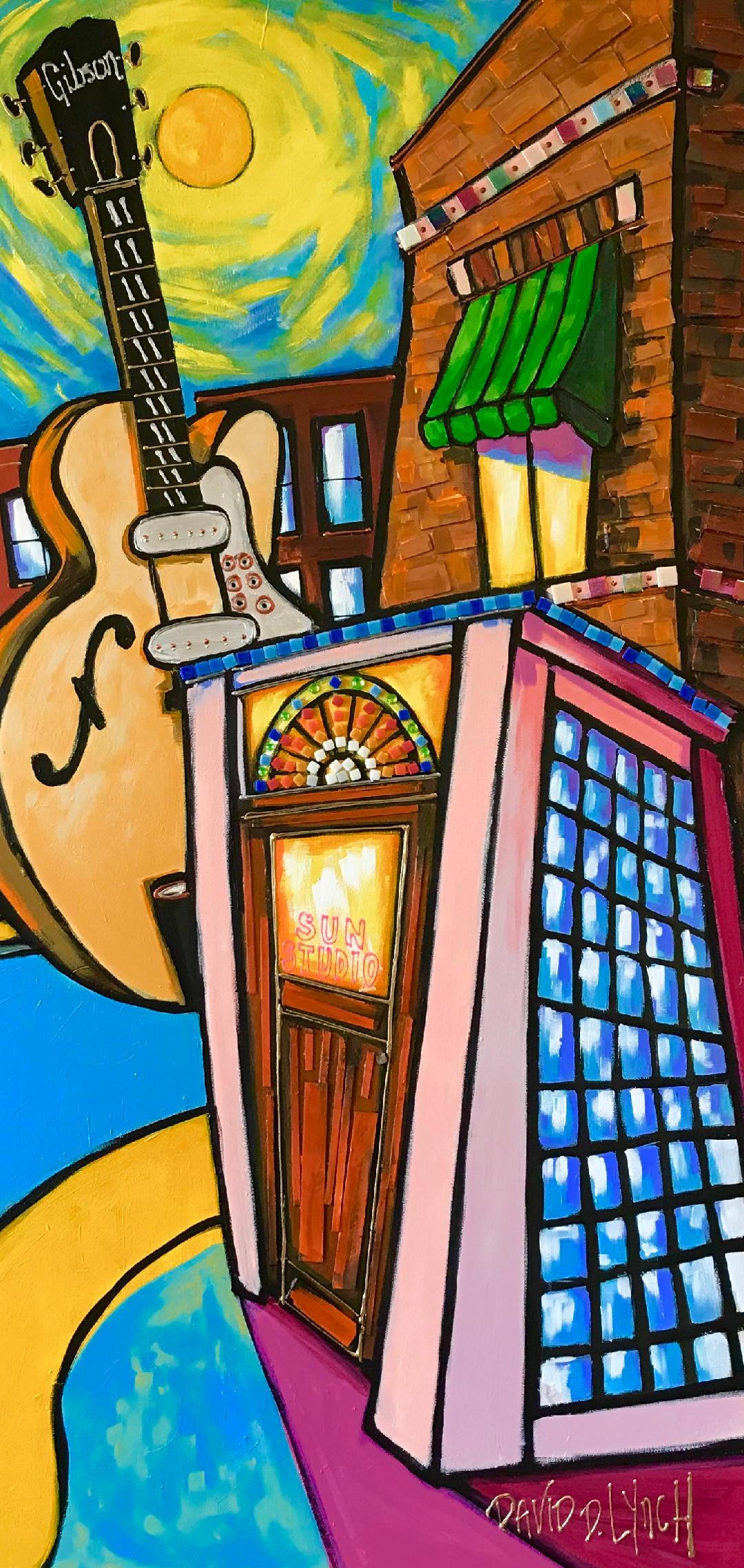 "Jamm-in' at Sun Studio"  Print by David Lynch