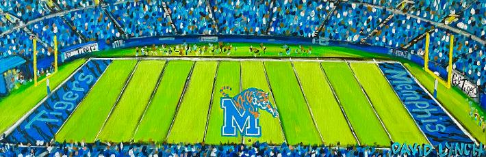 "Go Tigers" Original by Local David Lynch